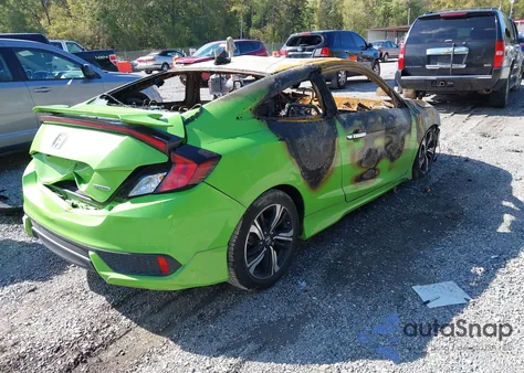 2017 Honda Civic Touring из США, поврежденный, VIN 2HGFC3B98HH359040